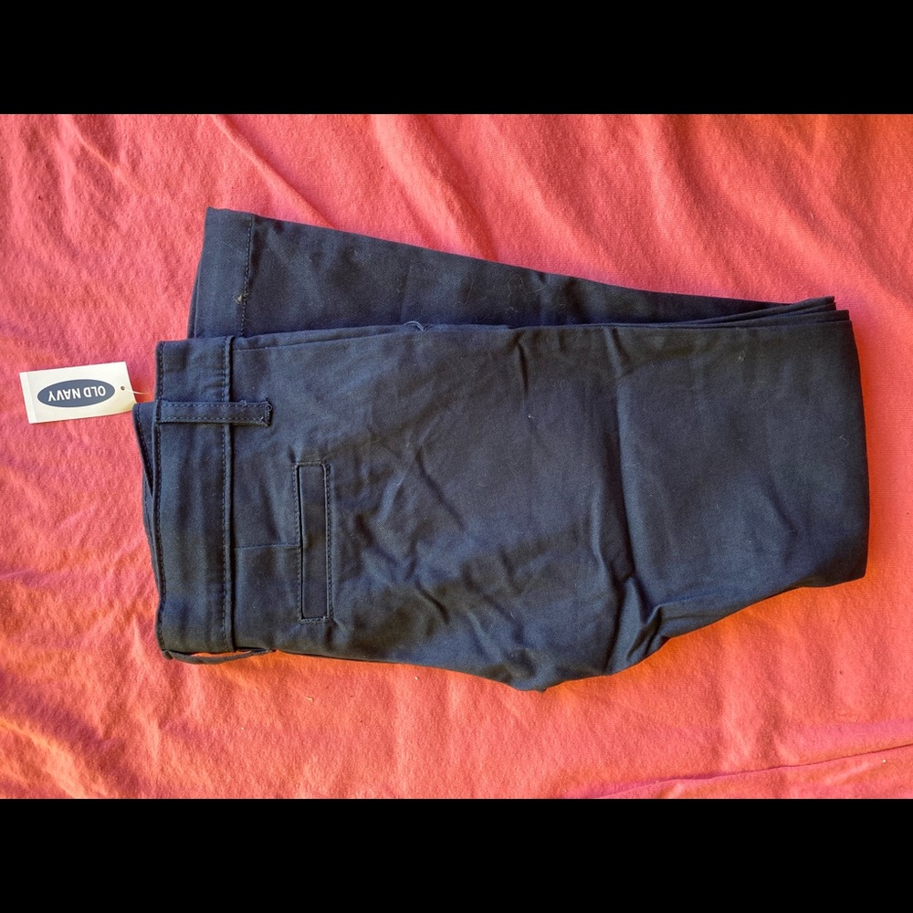 Old navy girls boot cut chinos